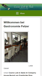 Mobile Screenshot of gastronomie-fetzer.de