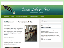 Tablet Screenshot of gastronomie-fetzer.de